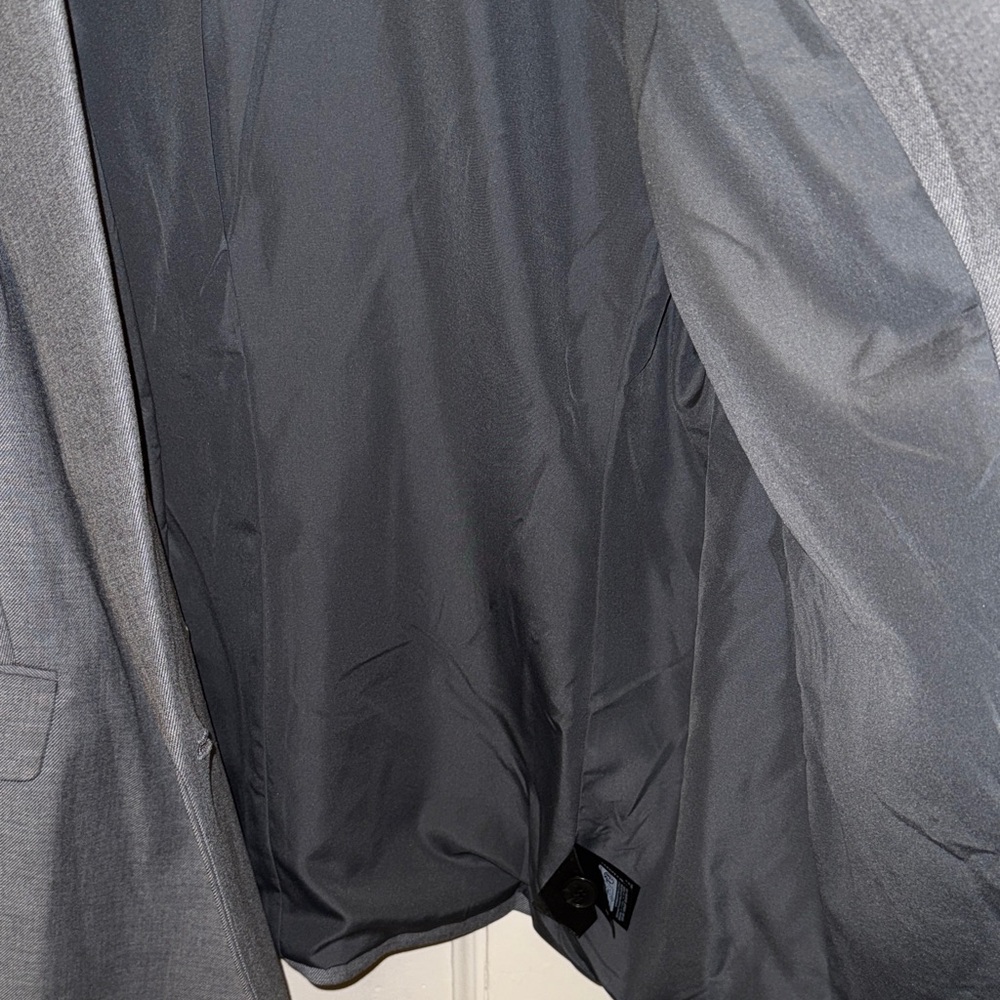 H&M Charcoal Double-Breasted Blazer - Picture 3 of 5